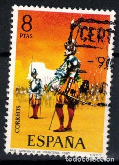 Sellos: ESPA&Ntilde;A 1973 - EDIFIL 2143 - UNIFORMES MILITARES - Foto 1