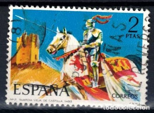Sellos: ESPA&Ntilde;A 1973 - EDIFIL 2140 - UNIFORMES MILITARES - Foto 1