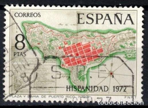 Sellos: ESPA&Ntilde;A 1972 - EDIFIL 2110 - HISPANIDAD - Foto 1