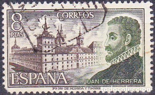 Selos: 1973 - PERSONAJES ESPA&Ntilde;OLES - JUAN DE HERRERA / EL ESCORIAL - EDIFIL 2117