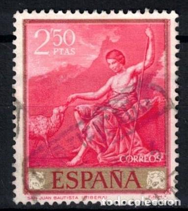 Sellos: ESPA&Ntilde;A 1963 - EDIFIL 1504 - JOSE DE RIBERA &rdquo;EL ESP0A&Ntilde;OLETO&rdquo; - Foto 1