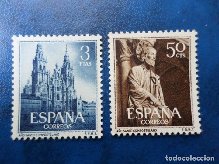 Selos: 1954, a&ntilde;o santo compostelano, edifil 1130/31