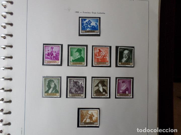 Sellos: 1958, goya, edifil 1210/19 - Foto 1