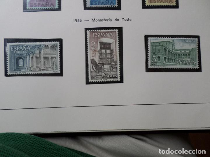 Sellos: 1965, monasterio de yuste, edifil 1686/88 - Foto 1