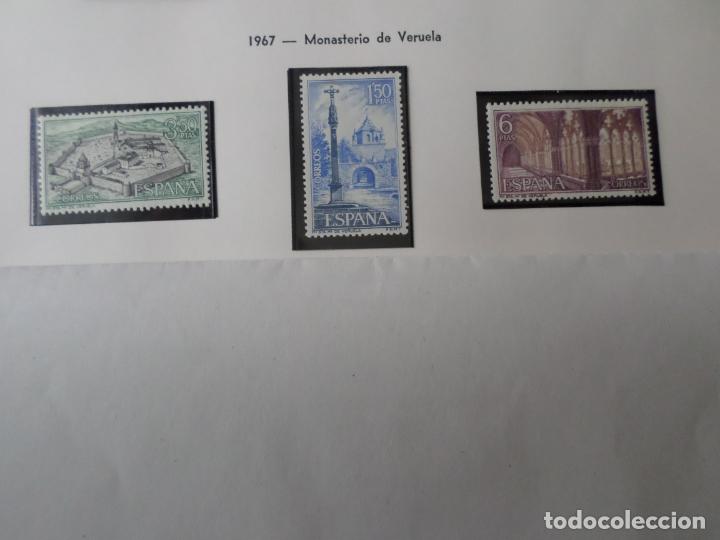 Sellos: 1967, monasterio de veruela, edifil 1834/36 - Foto 1