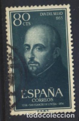 Sellos: S-7690- ESPA&Ntilde;A 1955. SAN IGNACIO DE LOYOLA. - Foto 1