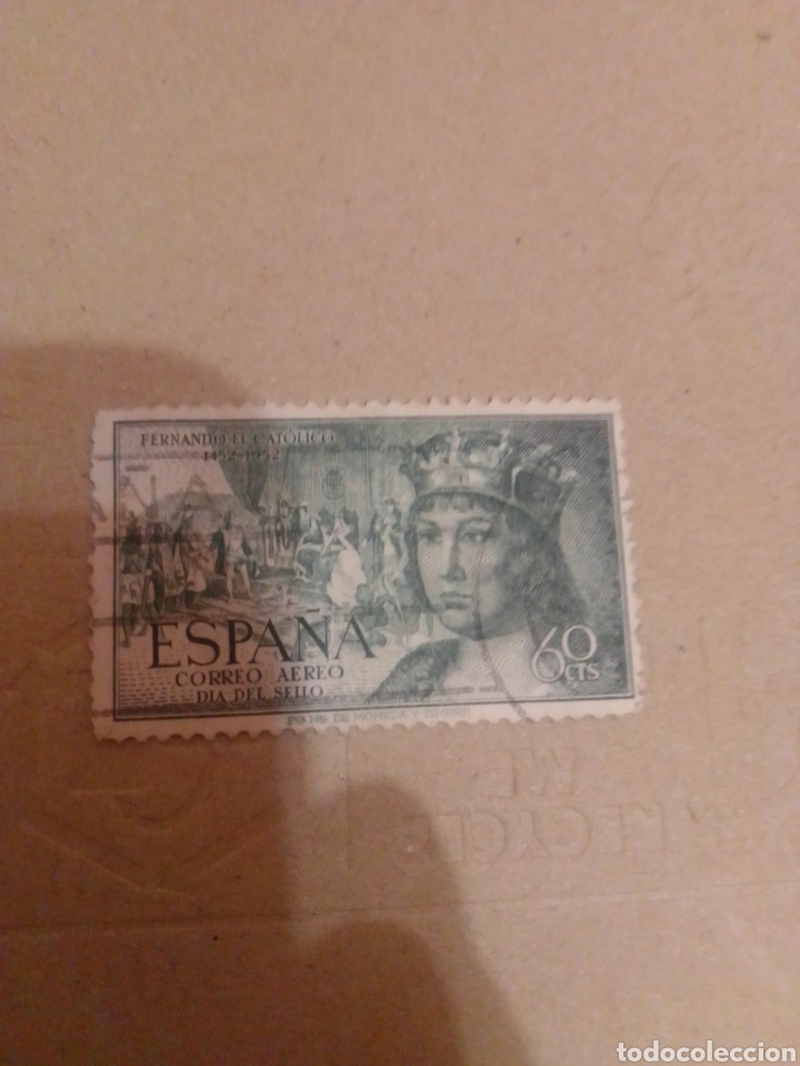 Sellos: Fernando el Cat&oacute;lico 1952 1111 - Foto 1