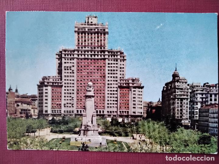 Sellos: POSTAL circulada 1959 DE MADRID A BARCELONA - Foto 2