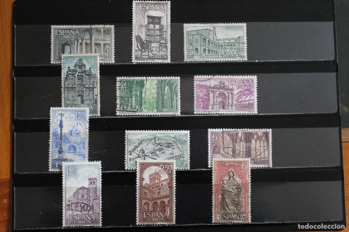 Sellos: 16 SERIES TEMA MONASTERIOS SELLOS ESPA&Ntilde;A USADOS - Foto 2