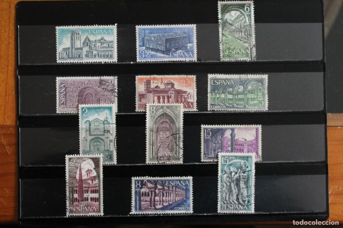 Sellos: 16 SERIES TEMA MONASTERIOS SELLOS ESPA&Ntilde;A USADOS - Foto 3