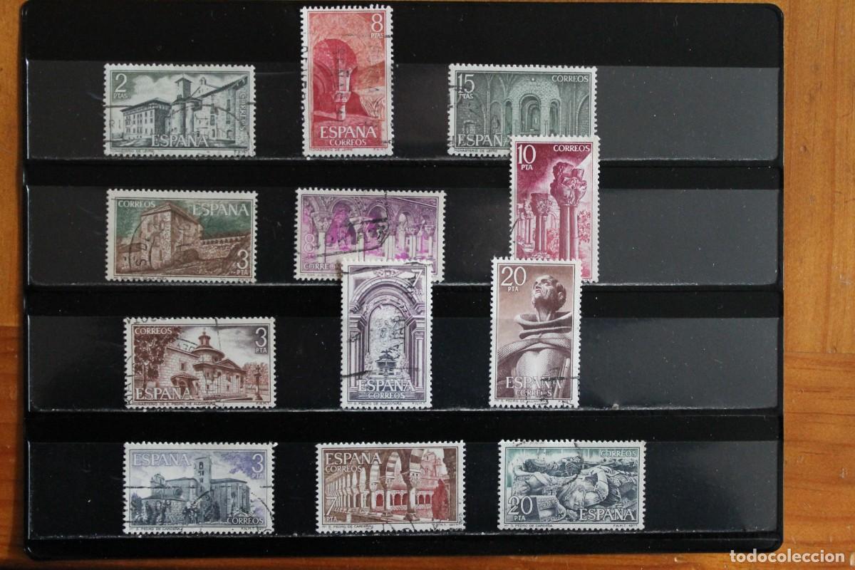 Sellos: 16 SERIES TEMA MONASTERIOS SELLOS ESPA&Ntilde;A USADOS - Foto 4