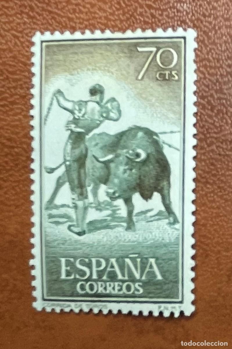 Stamps: A&ntilde;o 1960 - Edifil 1259 nuevo con ligera se&ntilde;al de fijasellos