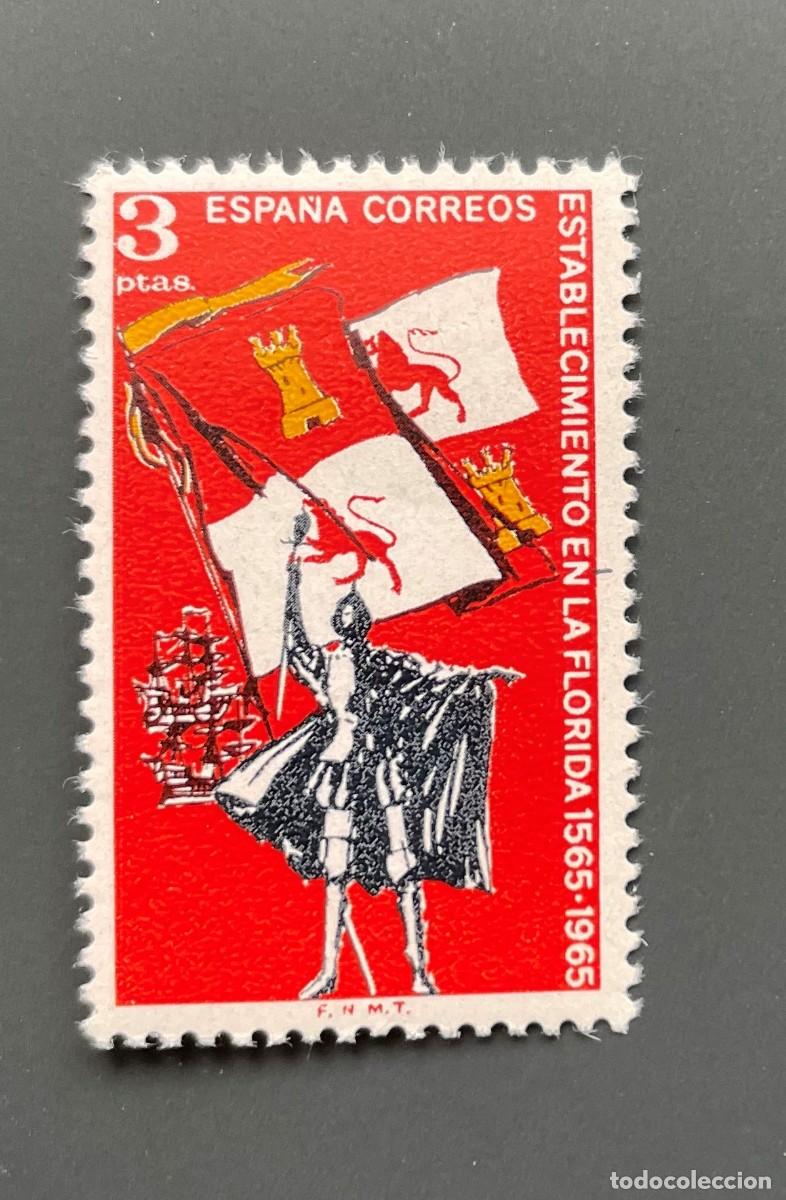 Stamps: A&ntilde;o 1965 - Edifil 1674, nuevo con ligera se&ntilde;al fijasellos