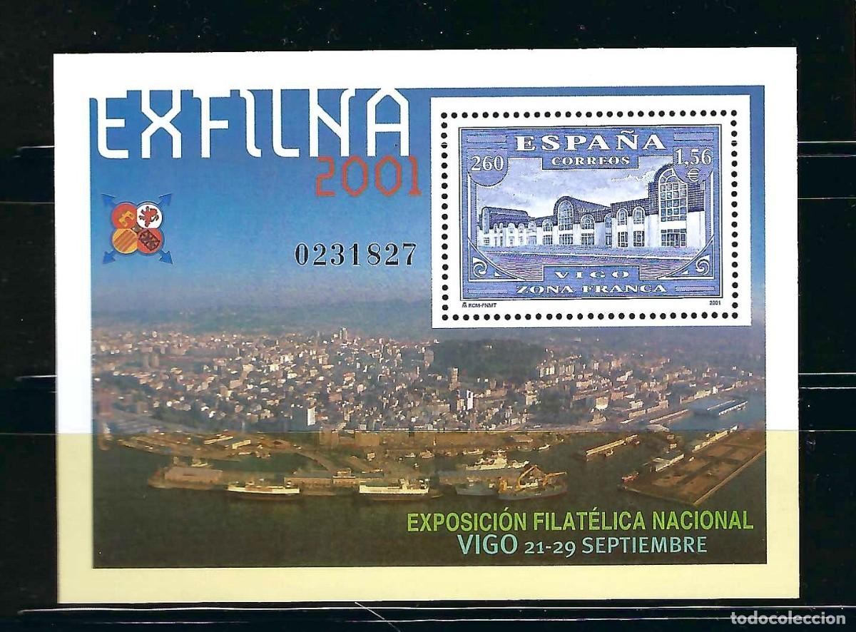 Sellos: SELLOS DE ESPA&Ntilde;A 2001 EXFILNA 2001 BLOC** - Foto 1