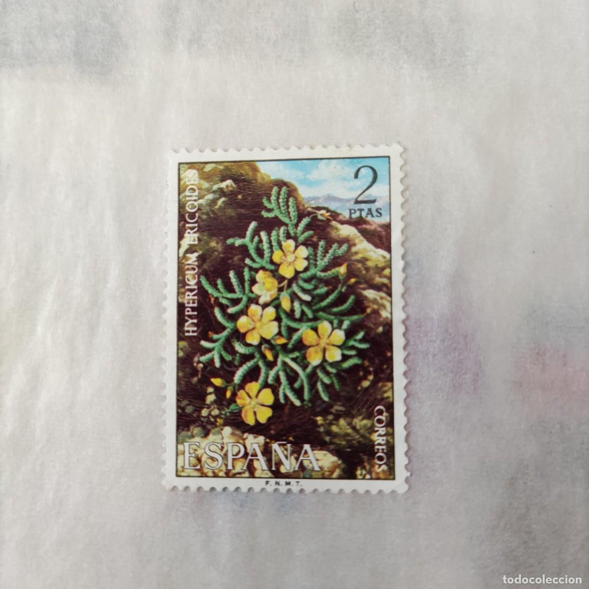 Sellos: Sello Espa&ntilde;a. Flora. Edifil 2221. Usado - Foto 1