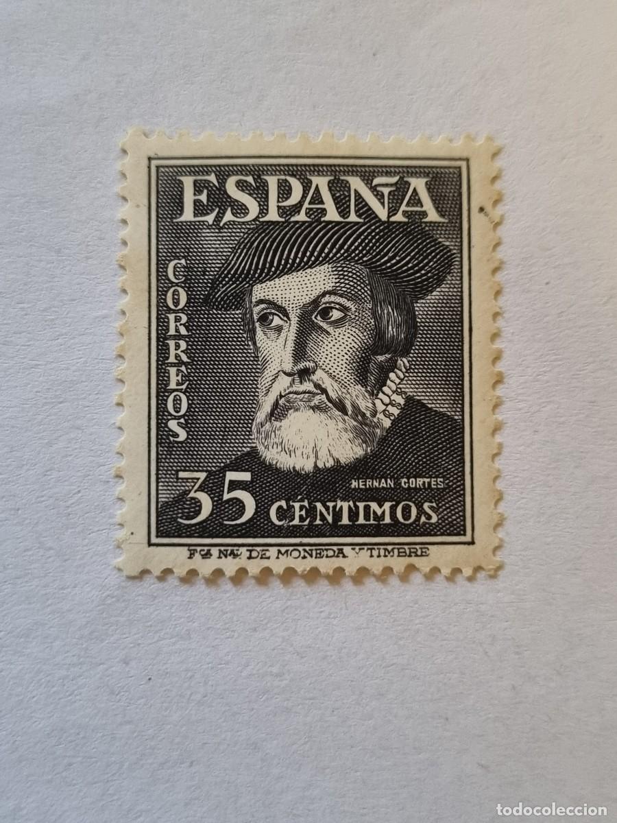 Sellos: Sello - ESPA&Ntilde;A - H. CORTES - 1948 (hr) - Foto 1