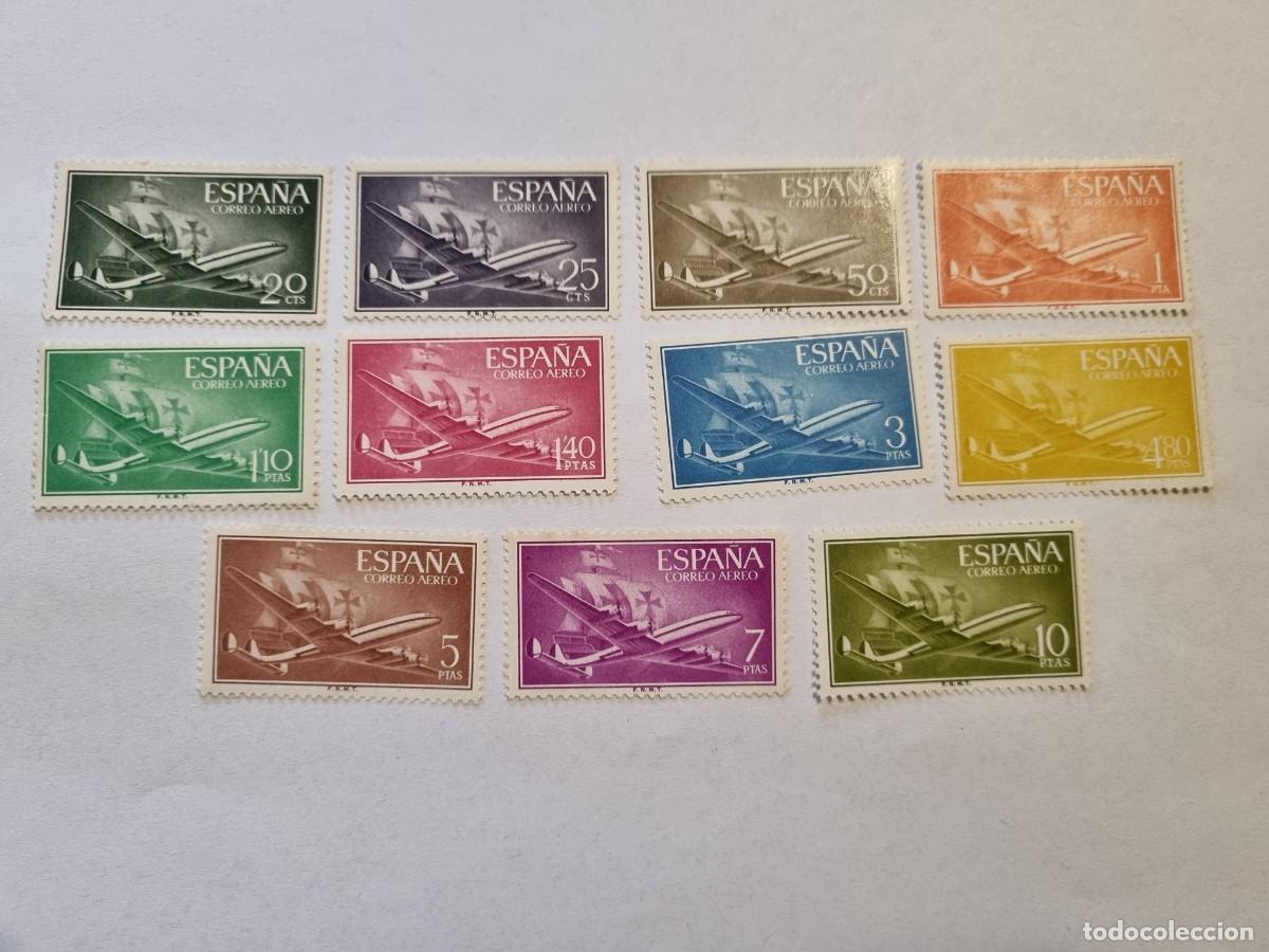 Sellos: Sello - ESPA&Ntilde;A - 1955-56 (hr) - Foto 1