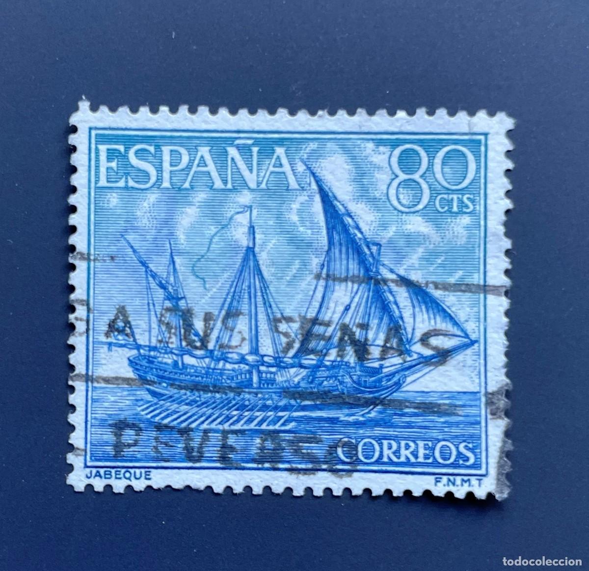 Sellos: A&ntilde;o 1964 - Edifil 1604 . usado - Foto 1