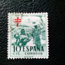 Sellos: ESPAÑA 1951, ANTITUBERCULOSOS,CUADRO DE SOROLLA, YT 825