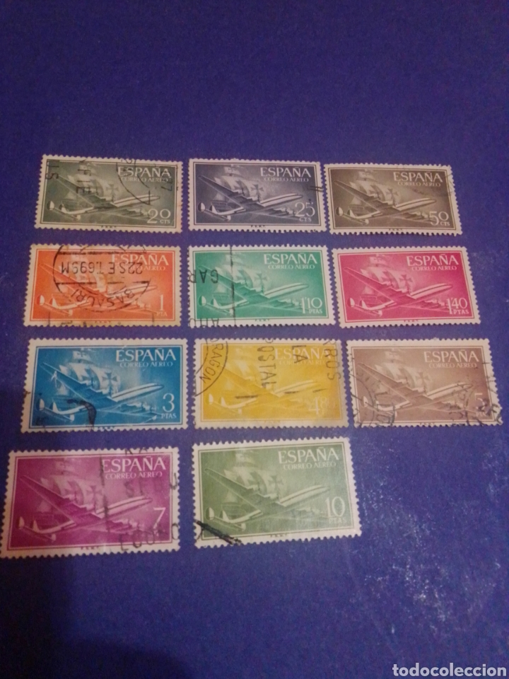 Sellos: Espa&ntilde;a 1955 1169 1179 - Foto 1