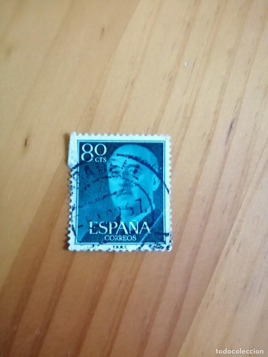 Selos: EDIFIL 1152 - 80 C&Eacute;NTIMOS - A&Ntilde;O 1955-56, GENERAL FRANCO - MATASELLO: 5 NOV 67