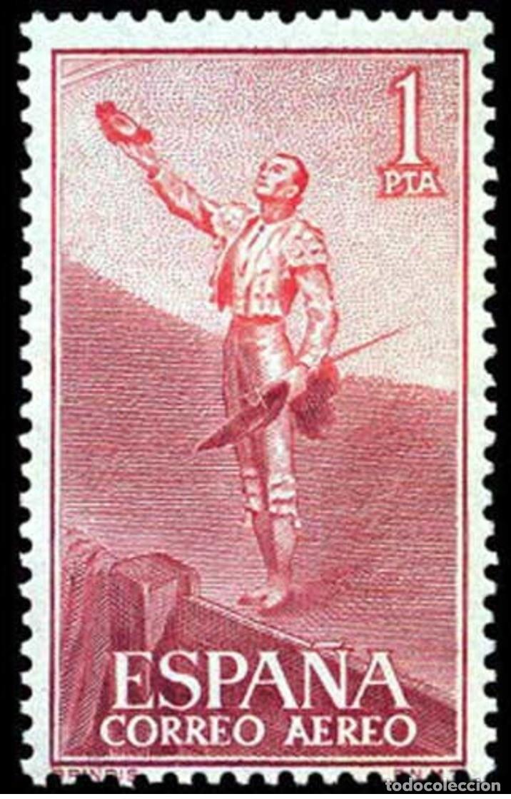 Sellos: ESPA&Ntilde;A 1960 - TOROS - EDIFIL 1268* - Foto 1