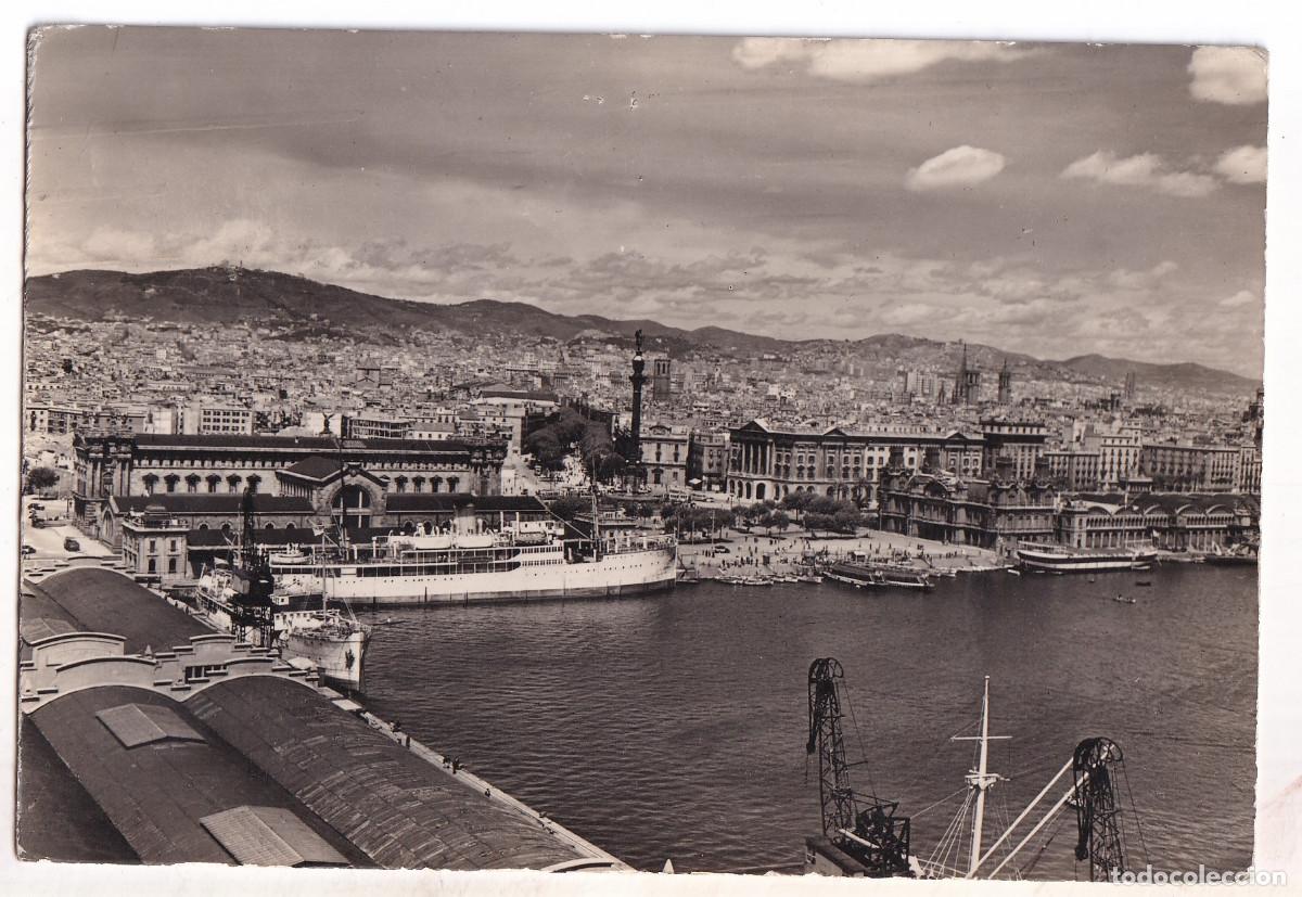 Sellos: POSTAL. BARCELONA A HOLANDA. DEVUELTA AL REMITENTE. 1954 - Foto 2