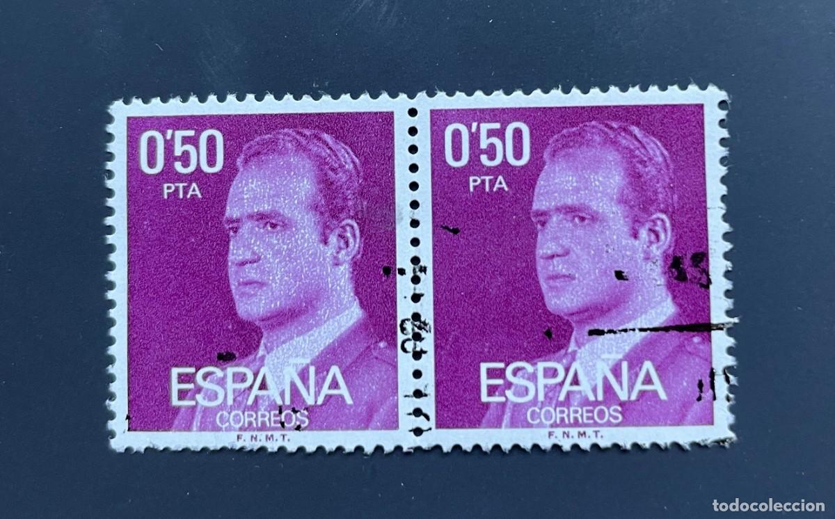 Timbres: A&ntilde;o 1977 - Edifil 2389 pareja usados