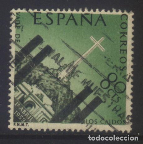 Sellos: S-7964- ESPA&Ntilde;A 1959. MONASTERIO DEL VALLE DE LOS CA&Iacute;DOS. - Foto 1