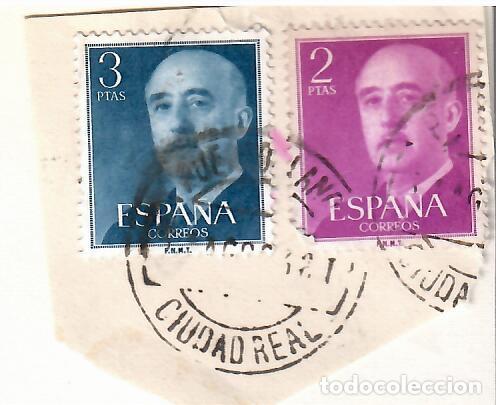 Sellos: PUERTOLLANO CIUDAD REAL FRANCO - Foto 1
