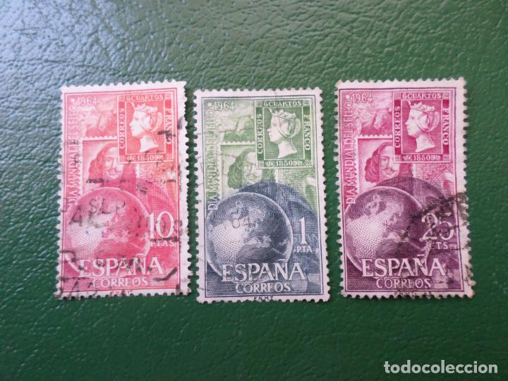 Stamps: -1964, dia mundial del sello, edifil 1595/97