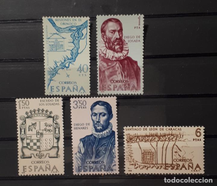 Sellos: Espa&ntilde;a ** 1968. Edifil 1889/93 - Foto 1