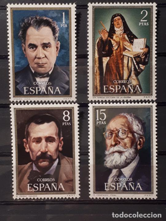 Sellos: Espa&ntilde;a ** 1971 Edifil 2027/30 - Foto 1