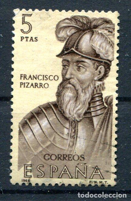 Sellos: Edifil 1629. 5 pts. de Forjadores. Usado - Foto 1