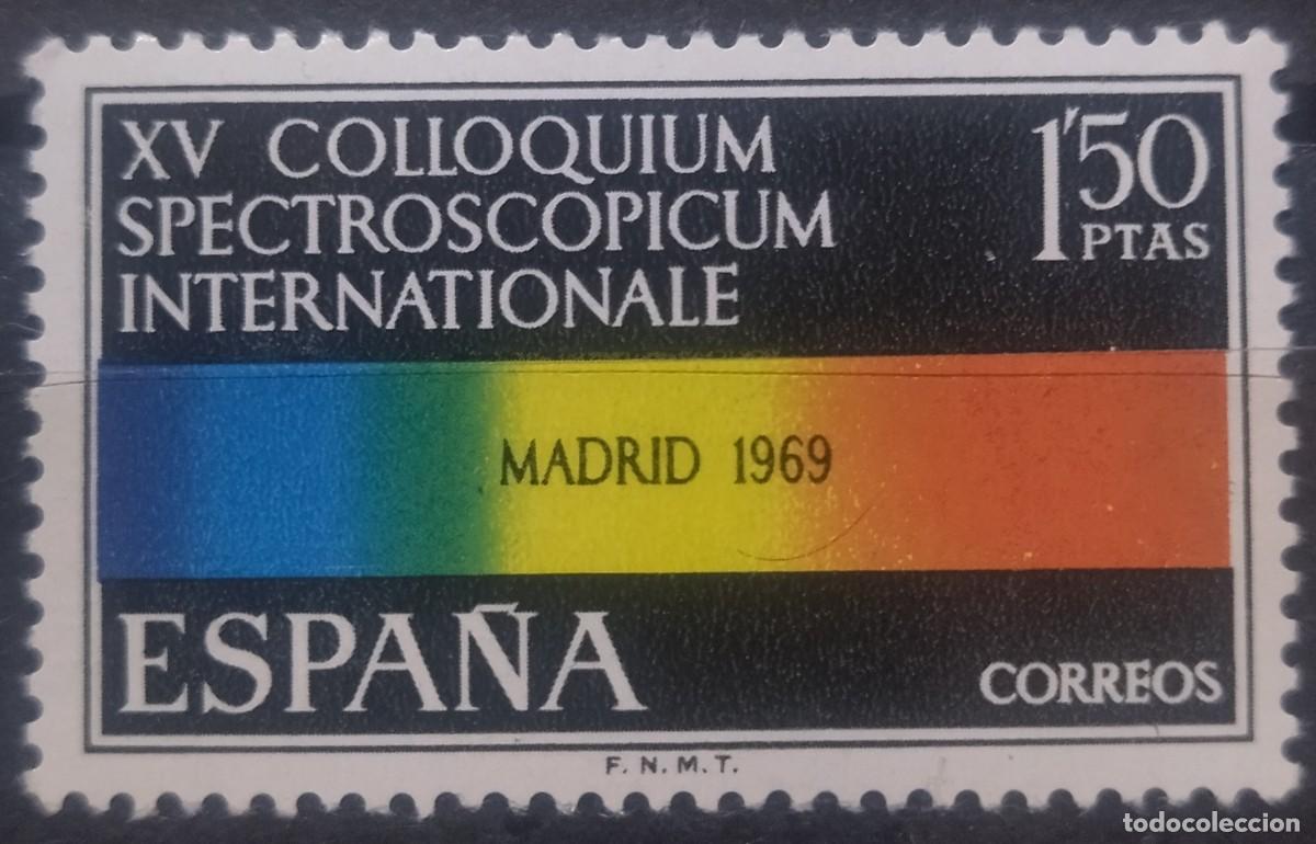 Sellos: ESPA&Ntilde;A 1969 SPECTROSCOPICUM. MNH. - Foto 1