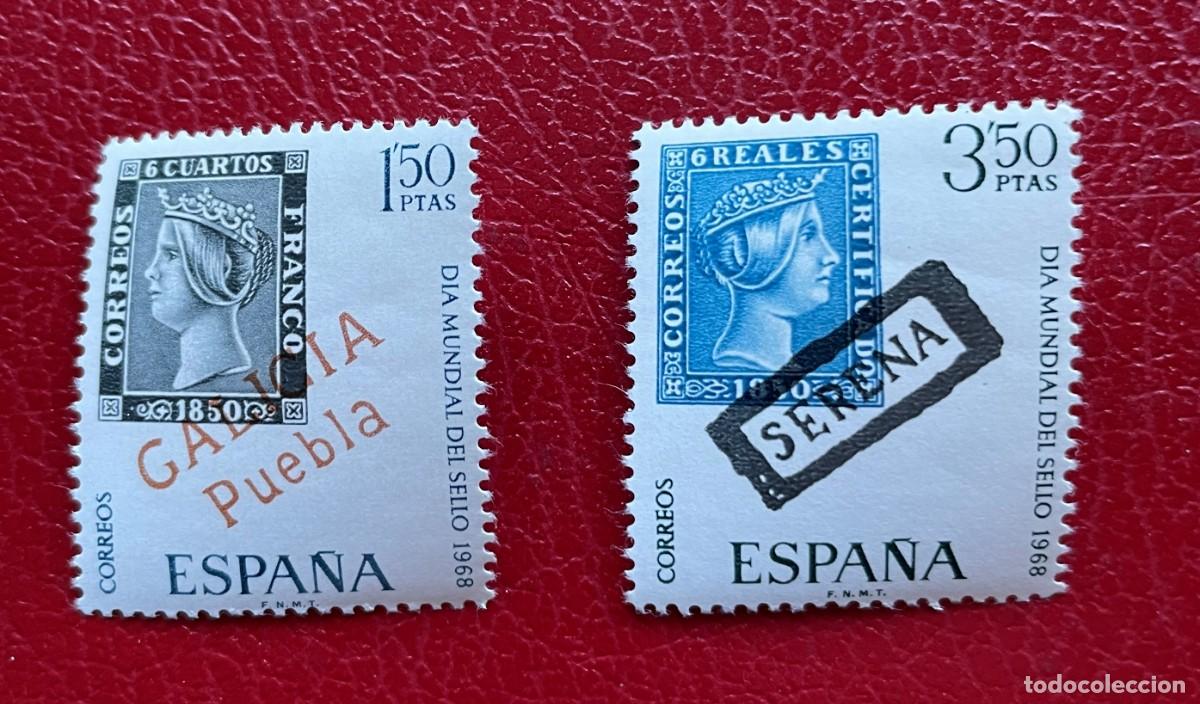 Sellos: A&ntilde;o 1969 - Edifil 1922-23 nuevos ** - Foto 1