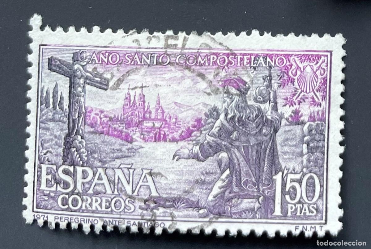 Sellos: A&ntilde;o 1971 - Edifil 2064 usado - Foto 1
