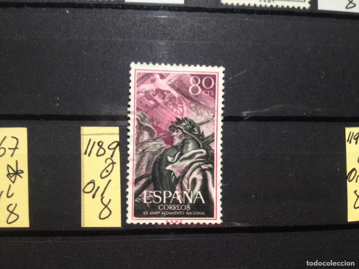 Sellos: SELLOS DE ESPA&Ntilde;A. USADOS. YVERT N&ordm; 1189 - Foto 1