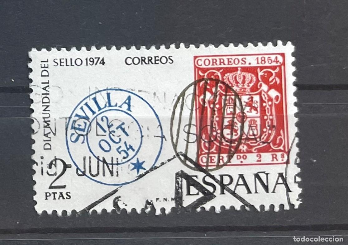 Sellos: A&ntilde;o 1974 - Edifil 2179, usado, - Foto 1
