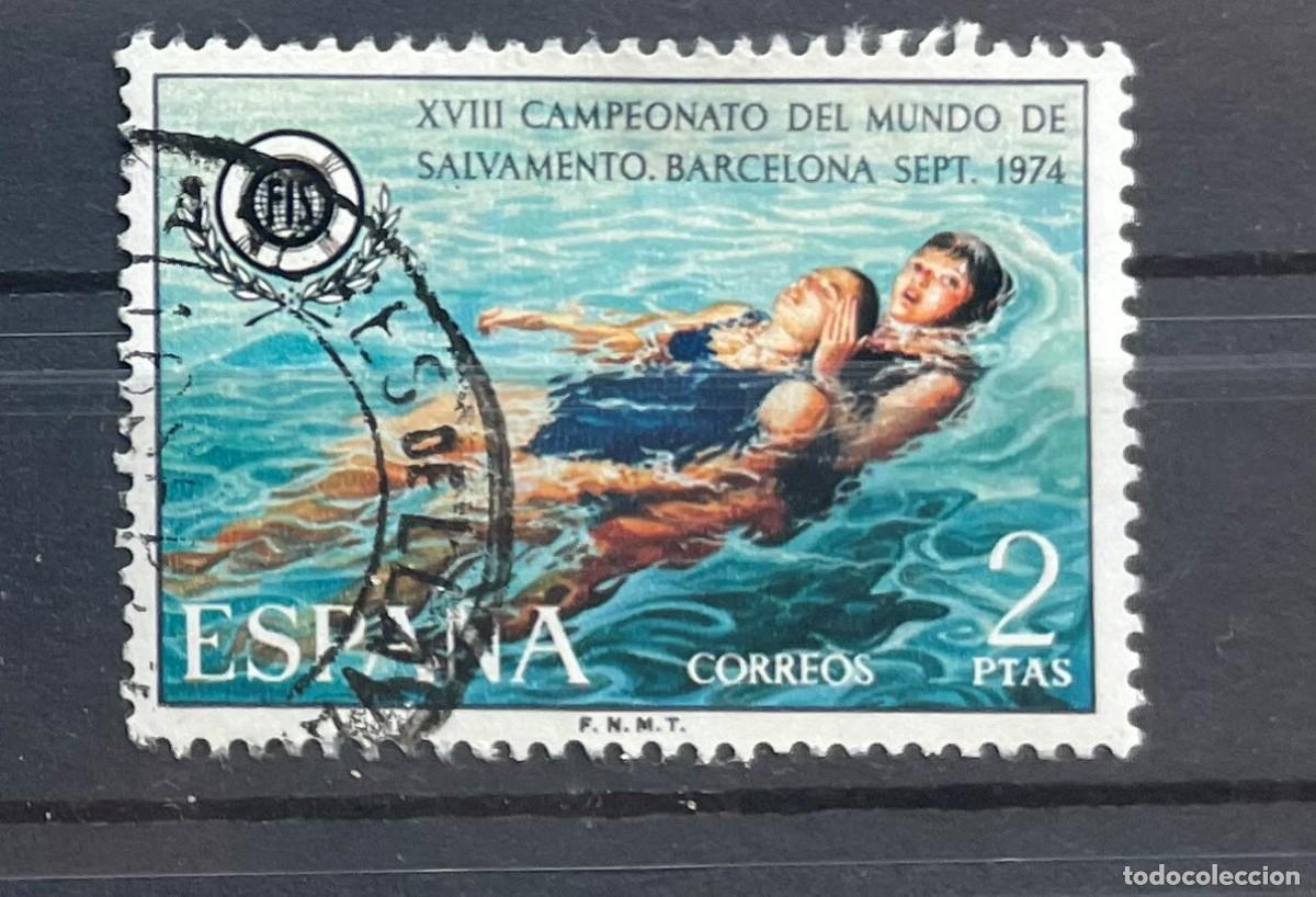 Sellos: A&ntilde;o 1974 - Edifil 2202, usado, - Foto 1
