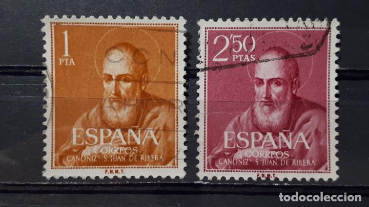 Sellos: Espa&ntilde;a. A&ntilde;o 1960&deg; EDIFIL 1292/3. - Foto 1