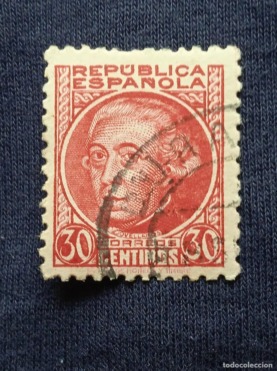 Francobolli: REPUBLICA ESPA&Ntilde;A 30 CTS JOVELLANOS A&Ntilde;O 1933.