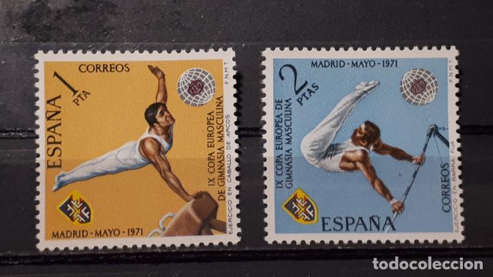 Sellos: Espa&ntilde;a ** 1971 Edifil 2034/5 - Foto 1