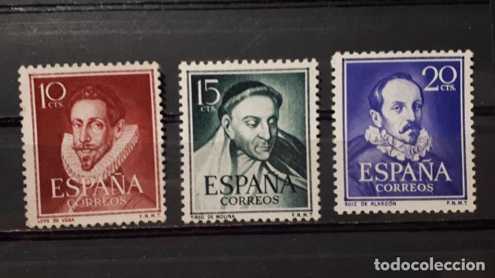 Sellos: Espa&ntilde;a (*) A&Ntilde;O 1950. Edifil. 1072/4 - Foto 1