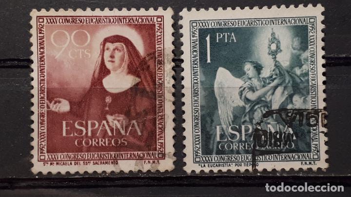 Sellos: Espa&ntilde;a &deg;. A&Ntilde;O 1952. Edifil. 1116/7 - Foto 1