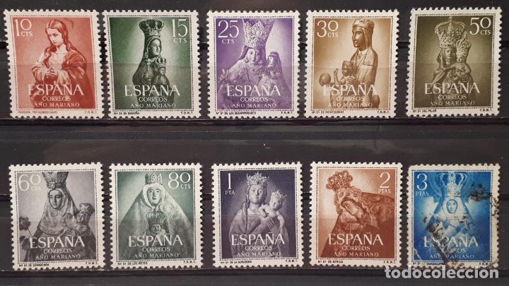 Sellos: Espa&ntilde;a ** A&ntilde;o 1954. Edifil 1132/41. - Foto 1