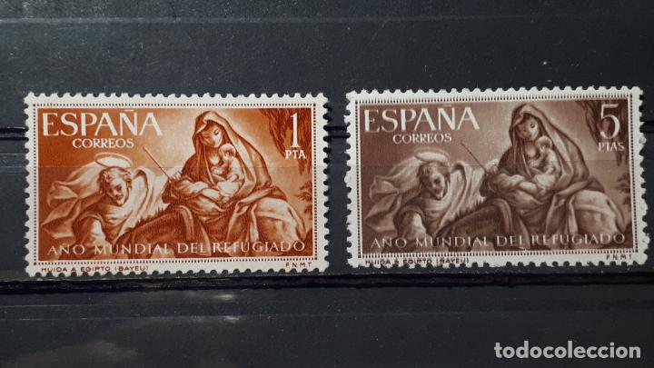 Sellos: Espa&ntilde;a ** A&ntilde;o 1961. Edifil 1326/7. - Foto 1