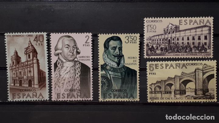Sellos: Espa&ntilde;a ** A&ntilde;o 1969. Edifil 1939/43 - Foto 1