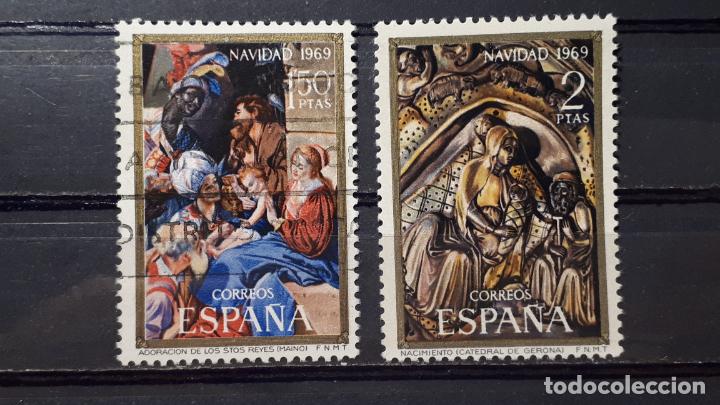 Sellos: Espa&ntilde;a &deg; A&ntilde;o 1969. Edifil 1944/5. - Foto 1