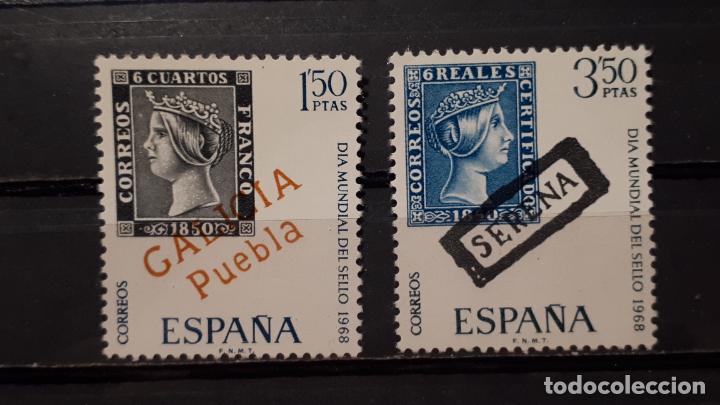 Sellos: Espa&ntilde;a ** A&ntilde;o 1968 Edifil 1869/70 - Foto 1